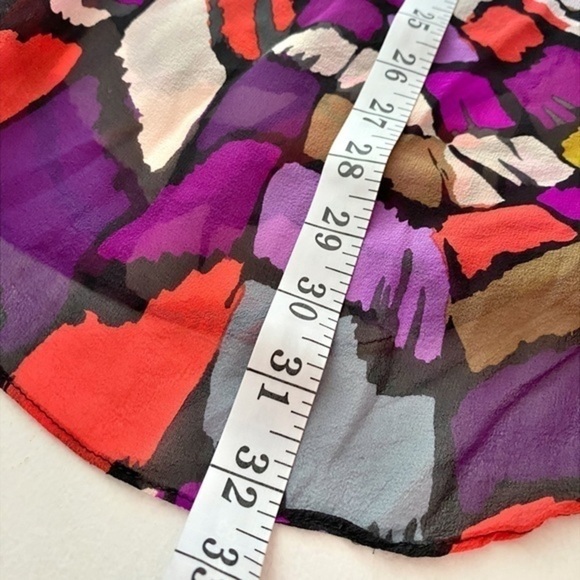 Alice‎ & Trixie 100% Silk Colorful Abstract Tunic - Picture 8 of 8
